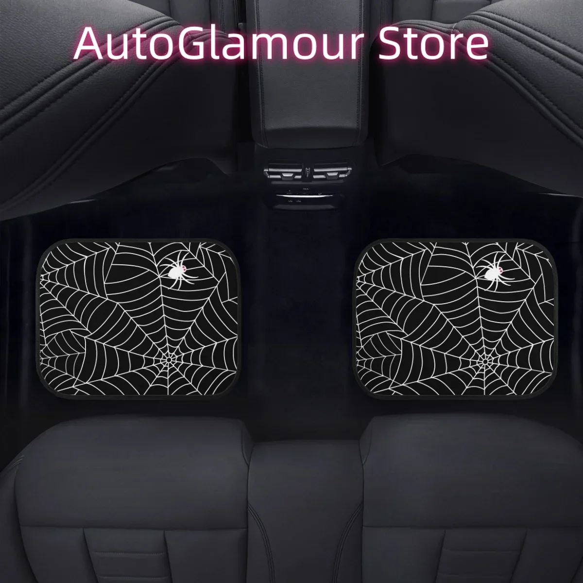 Black Spider Web Design Car Fl - Interior Design Web ulasan dan harga