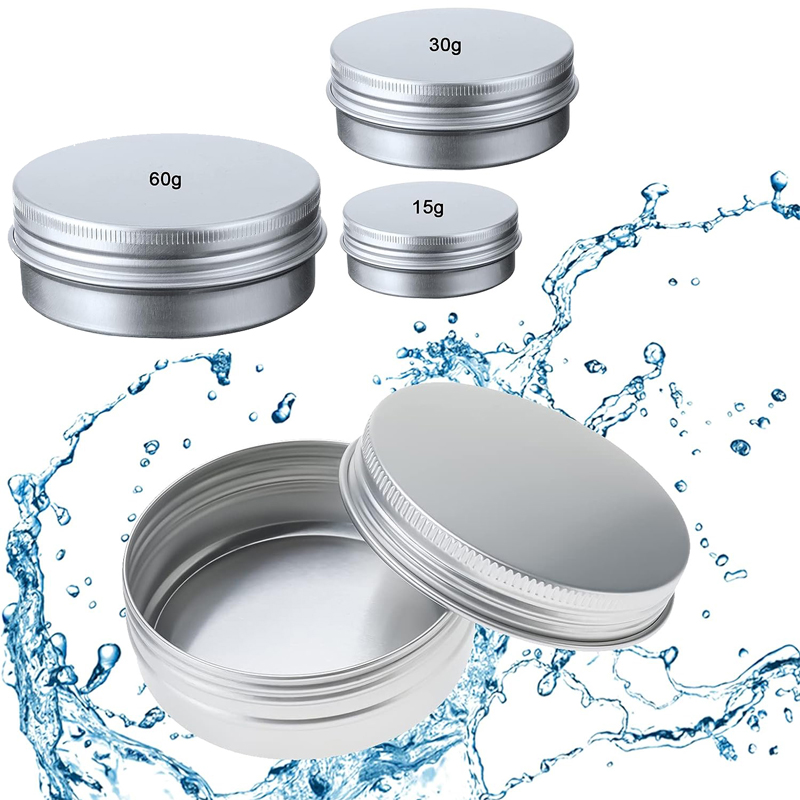 1/5/10pcs 5-250ml Empty Silver - Ceramic Candle Vessel ulasan dan harga