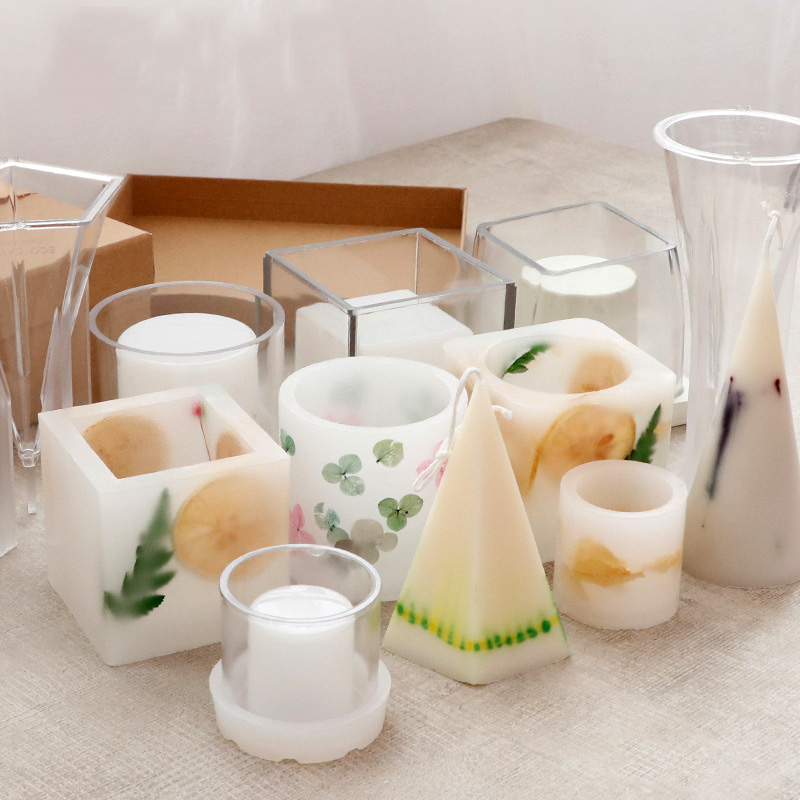 Hollow Candlestick Mold Plasti - Ceramic Candle Vessel ulasan dan harga