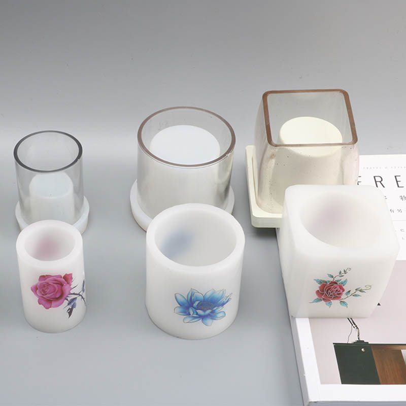 Hollow Candlestick Mold Plasti - Ceramic Candle Vessel ulasan dan harga