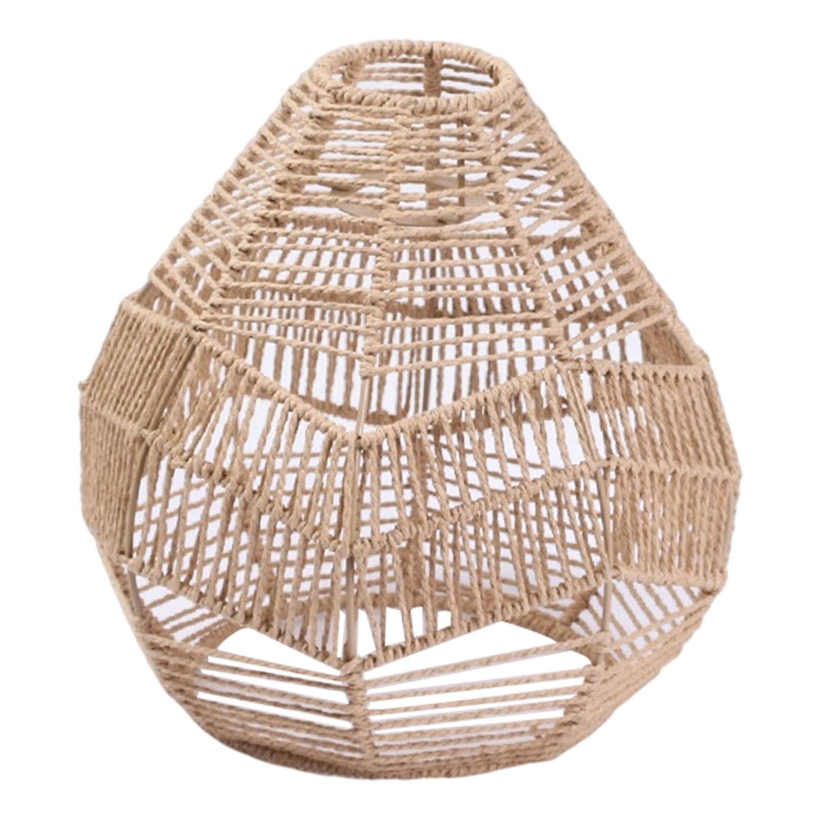 Boho Pendant Lamp Shade Paper  - Wicker Pendant Shade ulasan dan harga