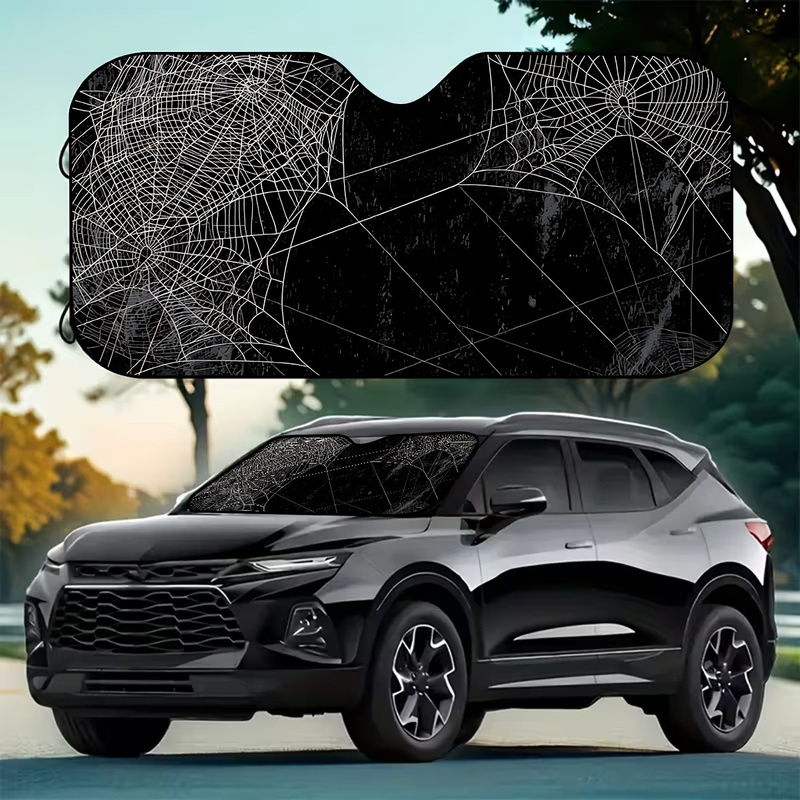 1Pcs Spider Web Windshield Sun - Interior Design Web ulasan dan harga