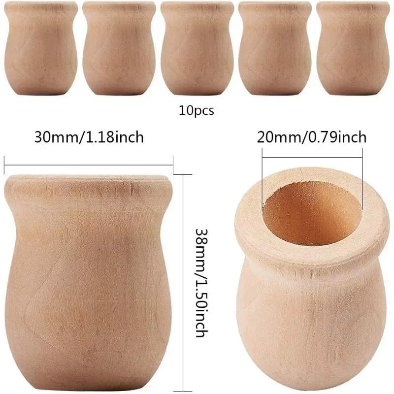 10 pcs 1.5 Inch 10pcs Unfinish - Ceramic Candle Vessel ulasan dan harga