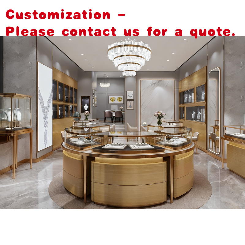 custom.Modern Dubai Jewelry Sh - Interior Design Lighting Layout ulasan dan harga