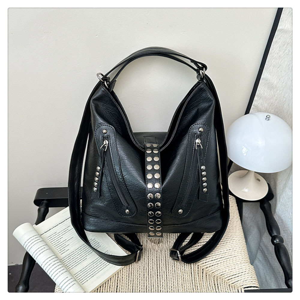 Women's Rivet Design Handbag S - Interior Design Simple ulasan dan harga