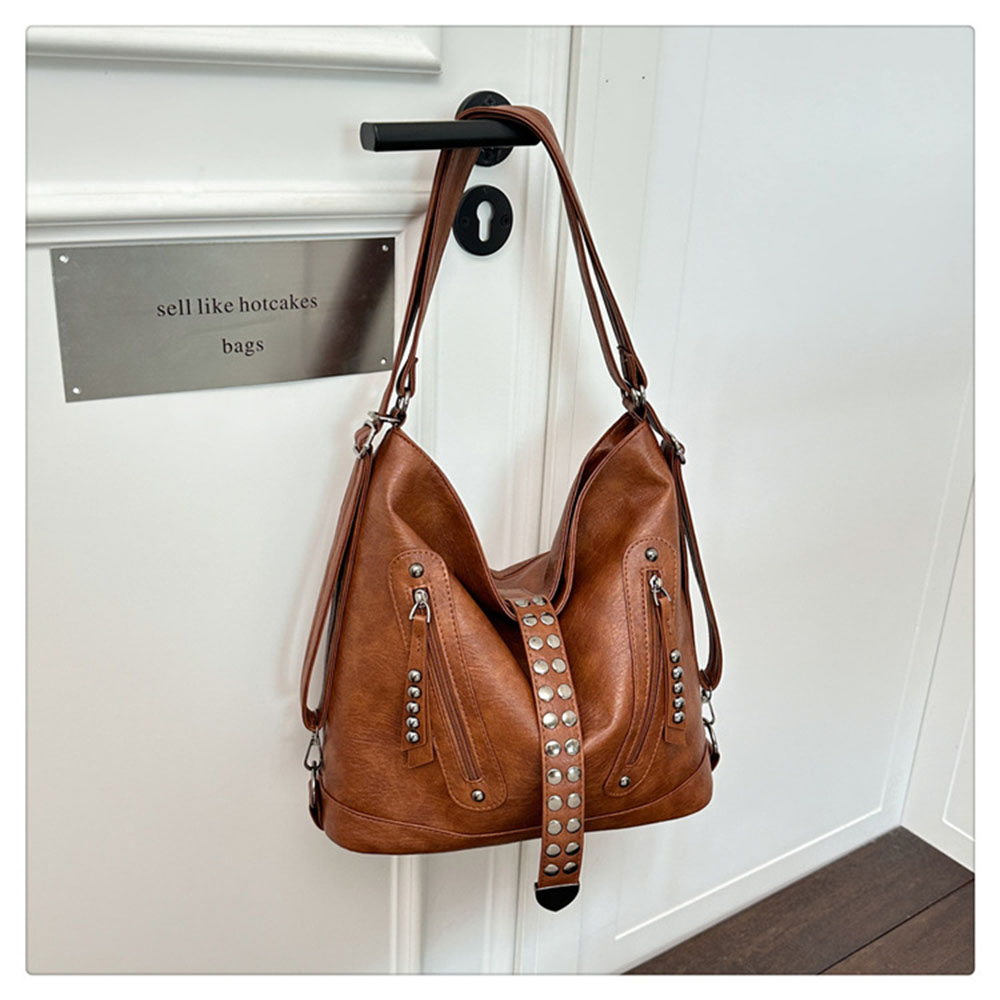 Women's Rivet Design Handbag S - Interior Design Simple ulasan dan harga