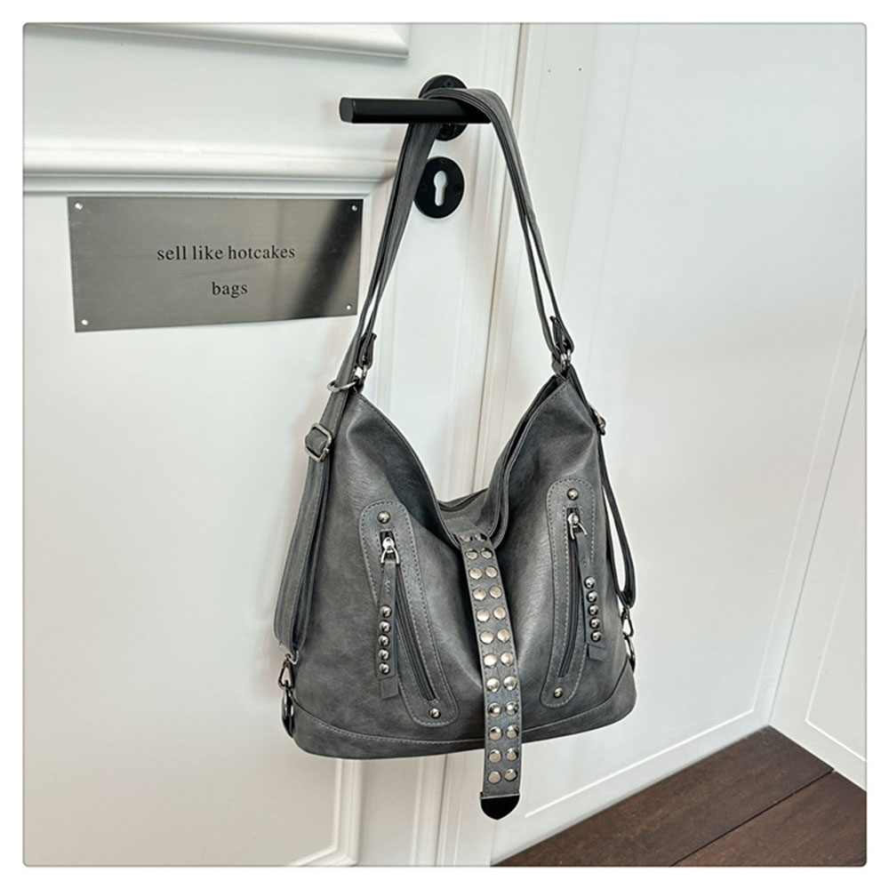Women's Rivet Design Handbag S - Interior Design Simple ulasan dan harga