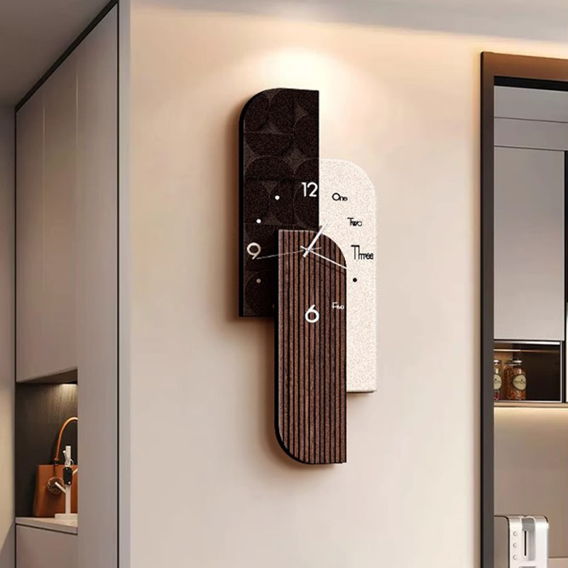 Silent Design Wall Watch Woode - Interior Design Vintage Modern ulasan dan harga