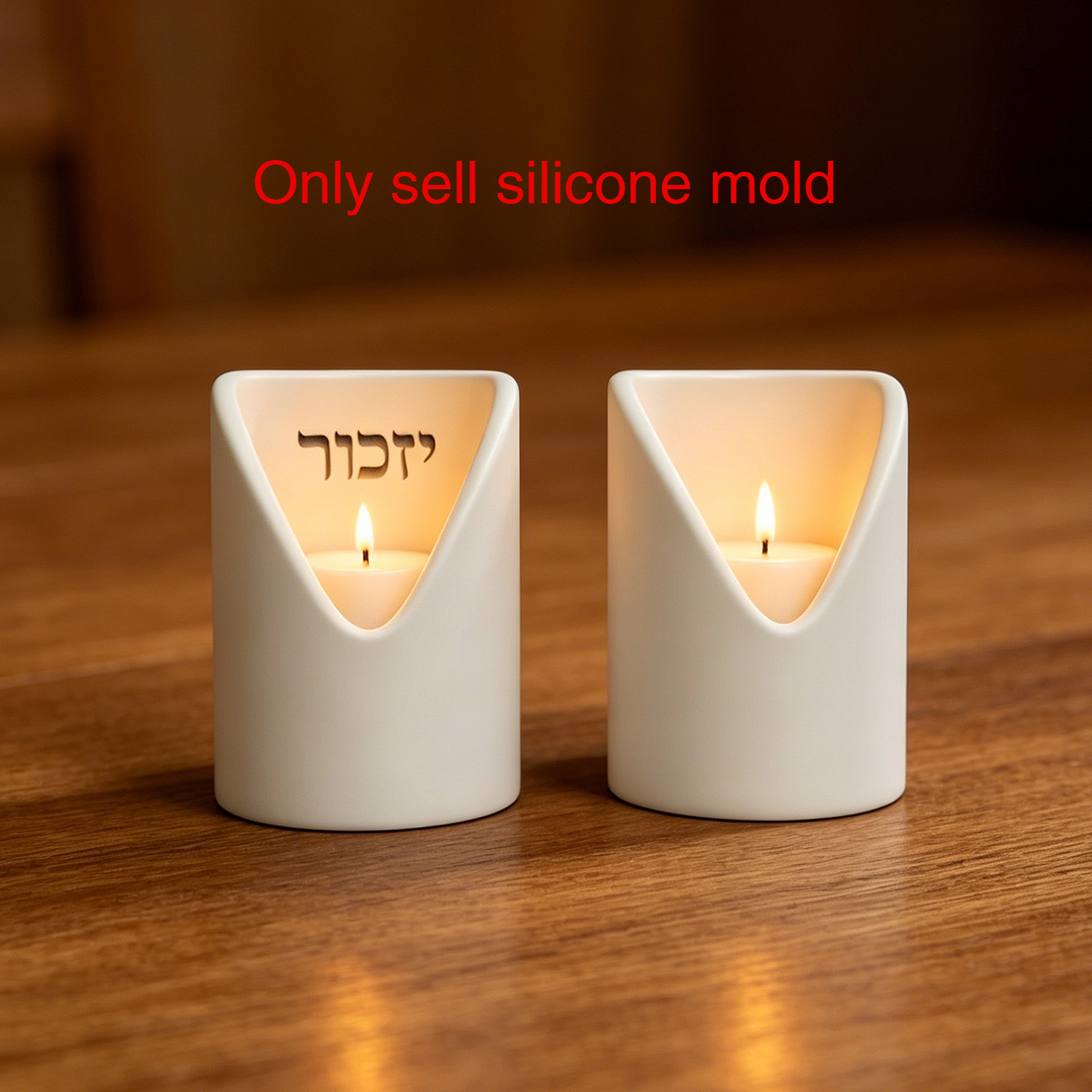 Silicone Mold For Yahrzeit Mem - Ceramic Candle Vessel ulasan dan harga