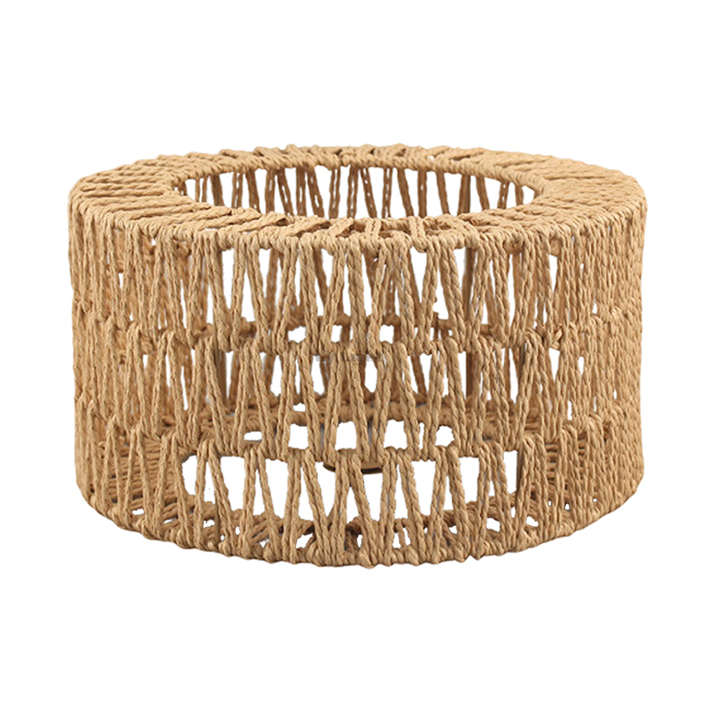 Rattan Lamp Shade E27 Wicker W - Wicker Pendant Shade ulasan dan harga