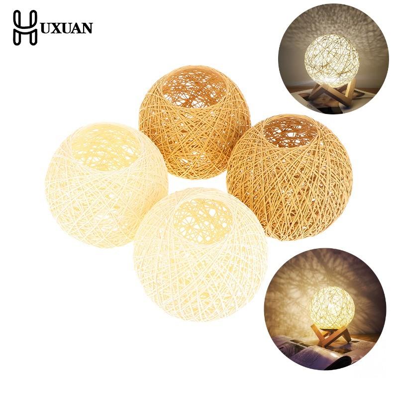Lamp Shade Light Rattan Cover  - Wicker Pendant Shade ulasan dan harga