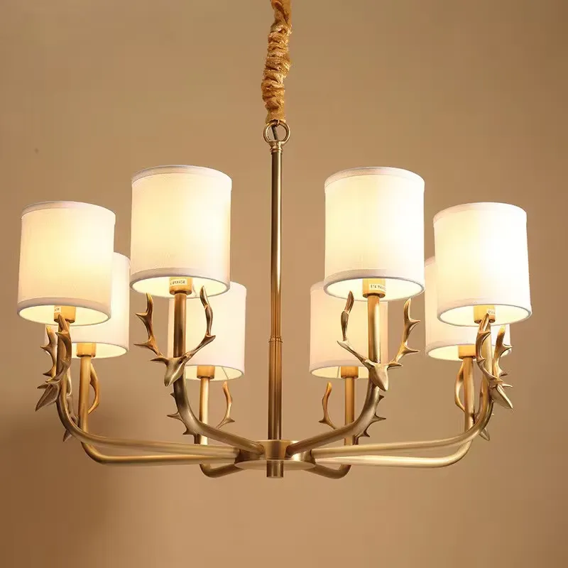 Copper Chandelier for Living R - Interior Design Living Room And Kitchen ulasan dan harga