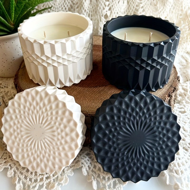 1set Ripple Candle Cup Resin M - Ceramic Candle Vessel ulasan dan harga