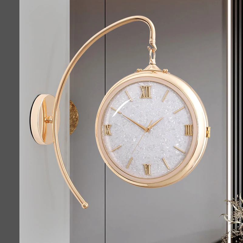 Nordic Luxury Wall Clocks Inte - Interior Design Living Room And Kitchen ulasan dan harga