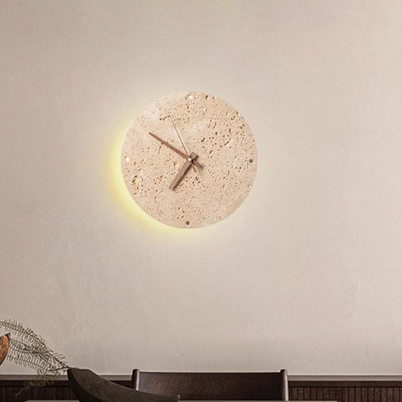 Vintage Wall Clock Nordic Circ - Interior Design Vintage Modern ulasan dan harga