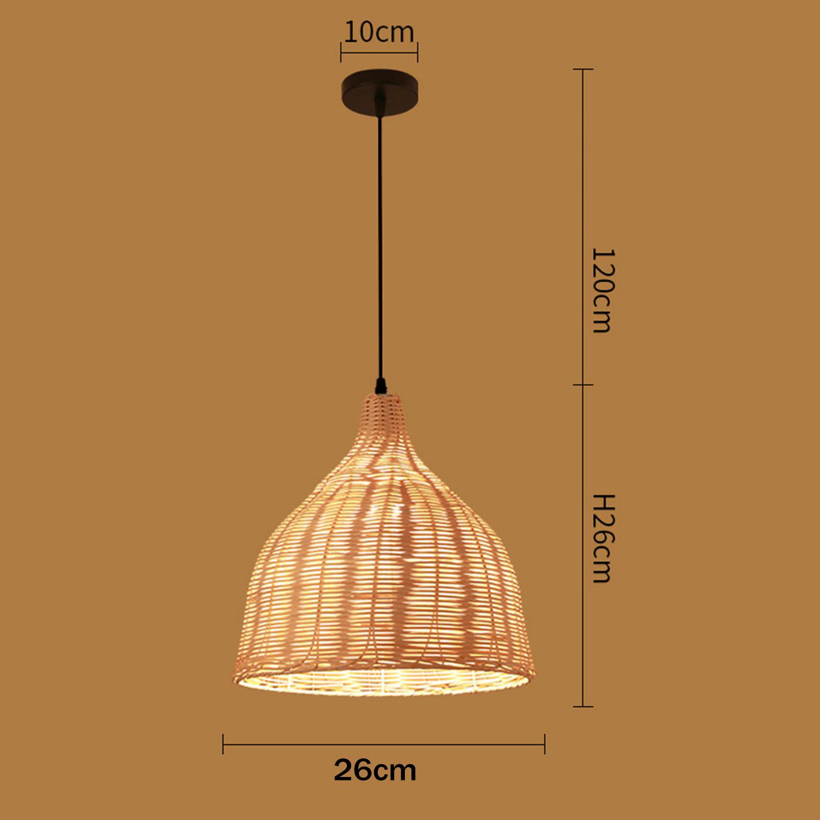 Wicker Ceiling Pendant Light f - Wicker Pendant Shade ulasan dan harga