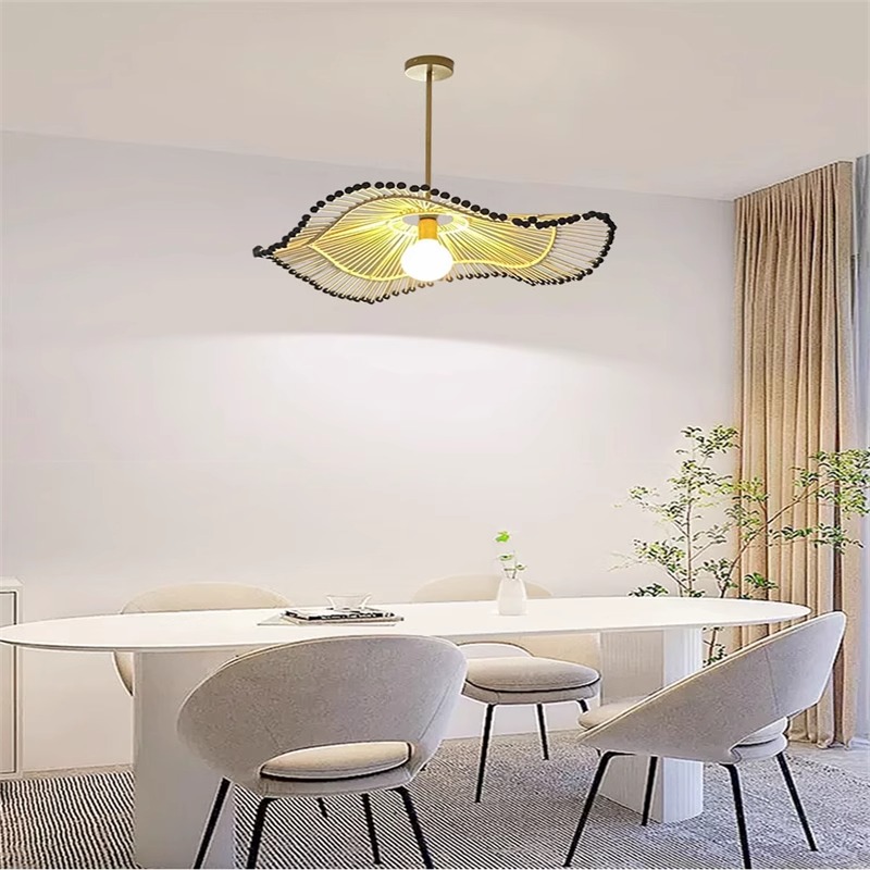 Southeast Asia Hand Woven Hand - Wicker Pendant Shade ulasan dan harga