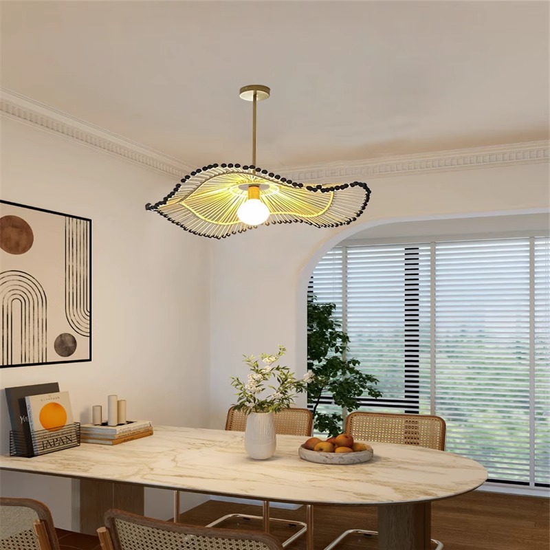 Southeast Asia Hand Woven Hand - Wicker Pendant Shade ulasan dan harga