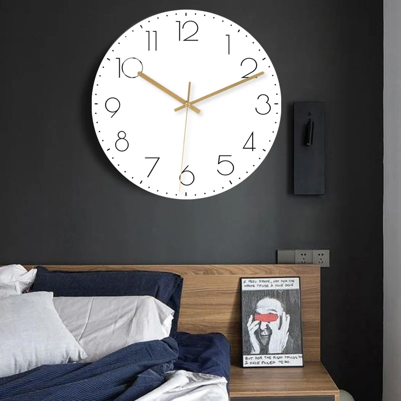 Creative Minimalist Wall Clock - Interior Design Vintage Modern ulasan dan harga