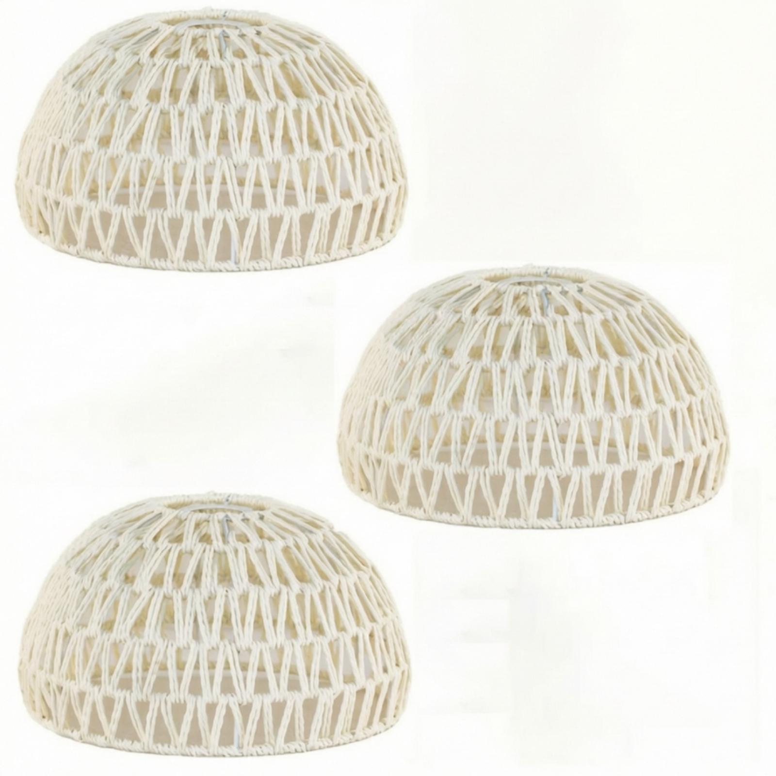 Wicker Style Paper Rope Lamp S - Wicker Pendant Shade ulasan dan harga