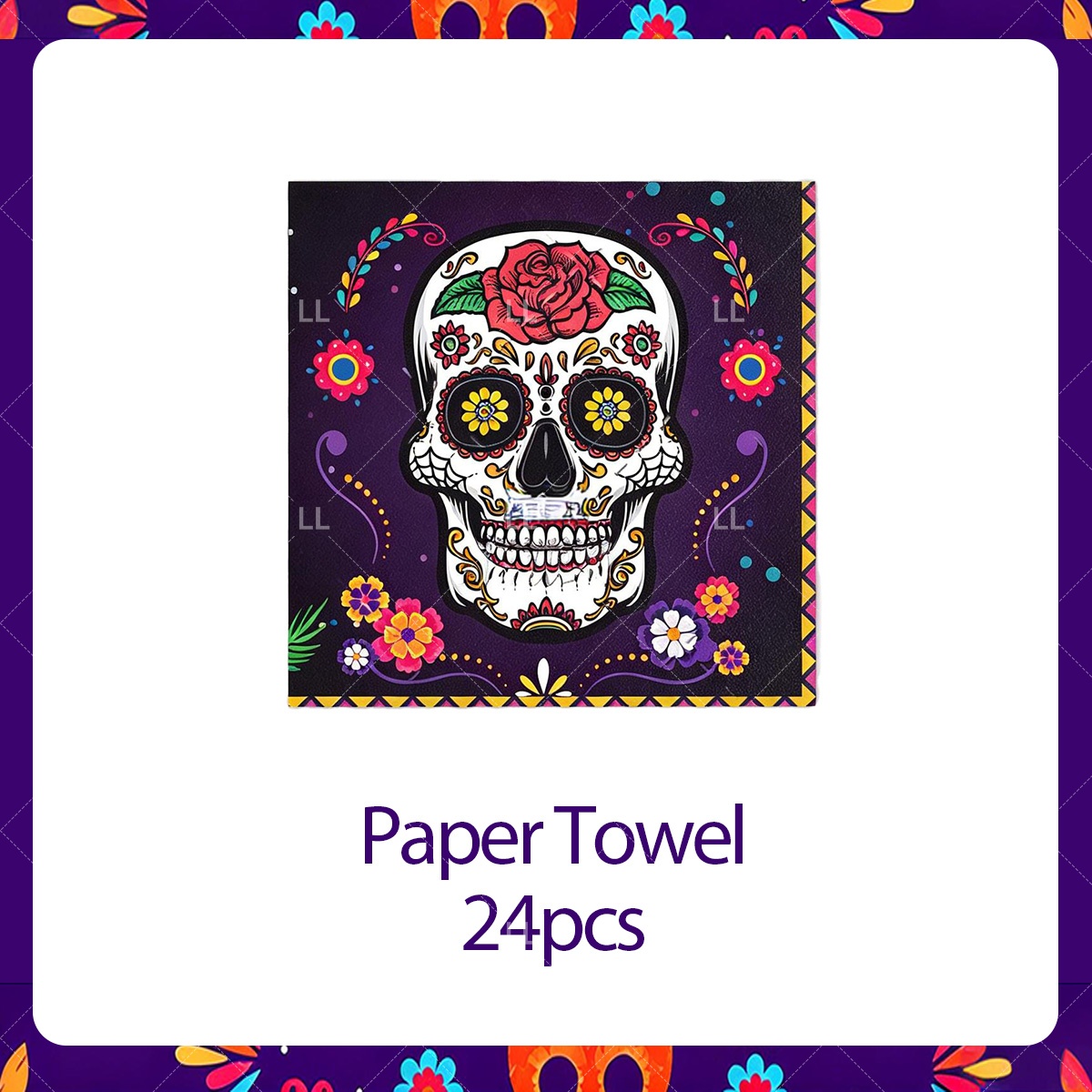 Day of the Dead Party Decorati - Ceramic Candle Vessel ulasan dan harga