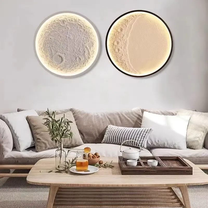 3D Moon Lamp LED Night Light C - Interior Design Living Room Ideas ulasan dan harga