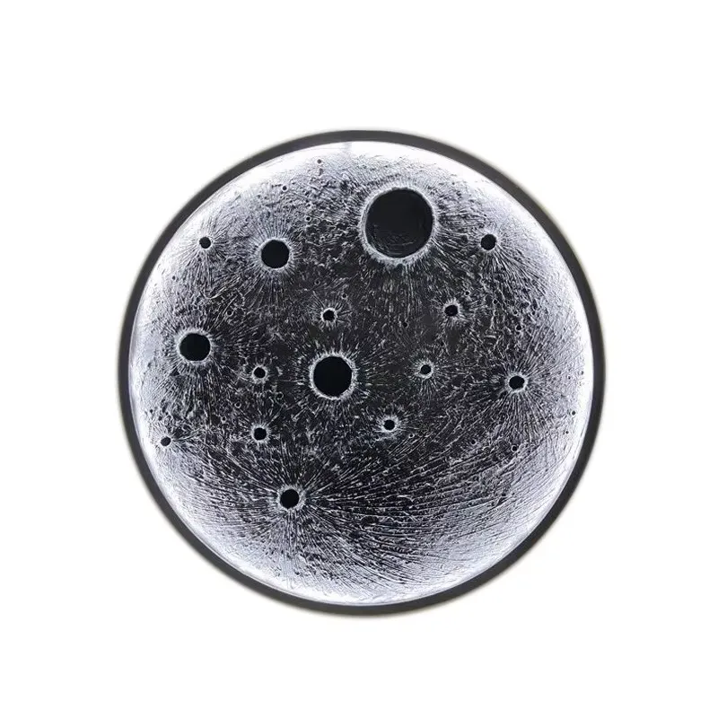 3D Moon Lamp LED Night Light C - Interior Design Living Room Ideas ulasan dan harga