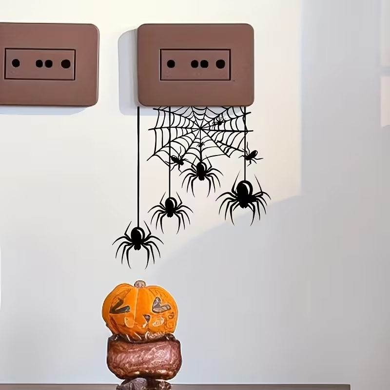 1pc Halloween Spider Switch St - Interior Design Web ulasan dan harga